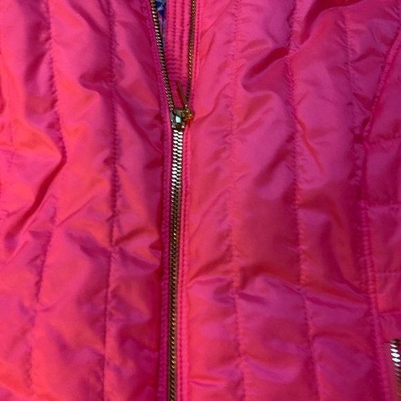 Lilly Pulitzer Skylar Flamingo Pink Vest - Picture 2 of 5
